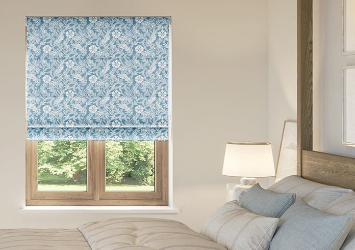 Cadogan, Blue Wedgewood - Motorised Roman Blind - Image 3
